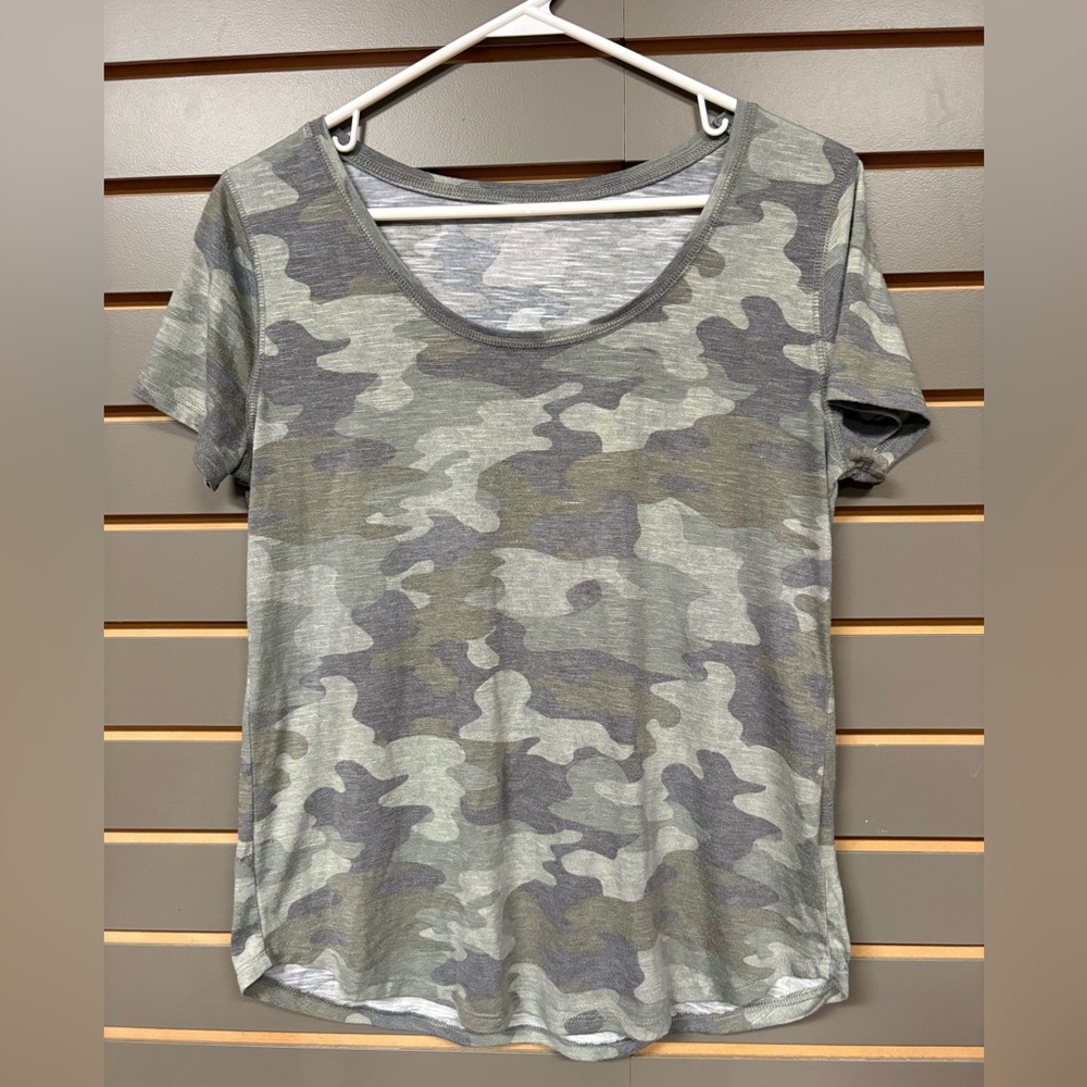 Camo Print Women's Top, size M